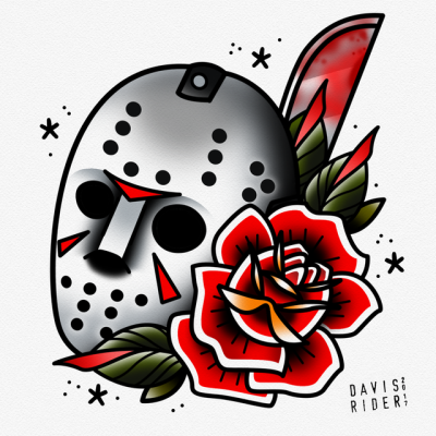 Jason Mask Drawing | Free download on ClipArtMag