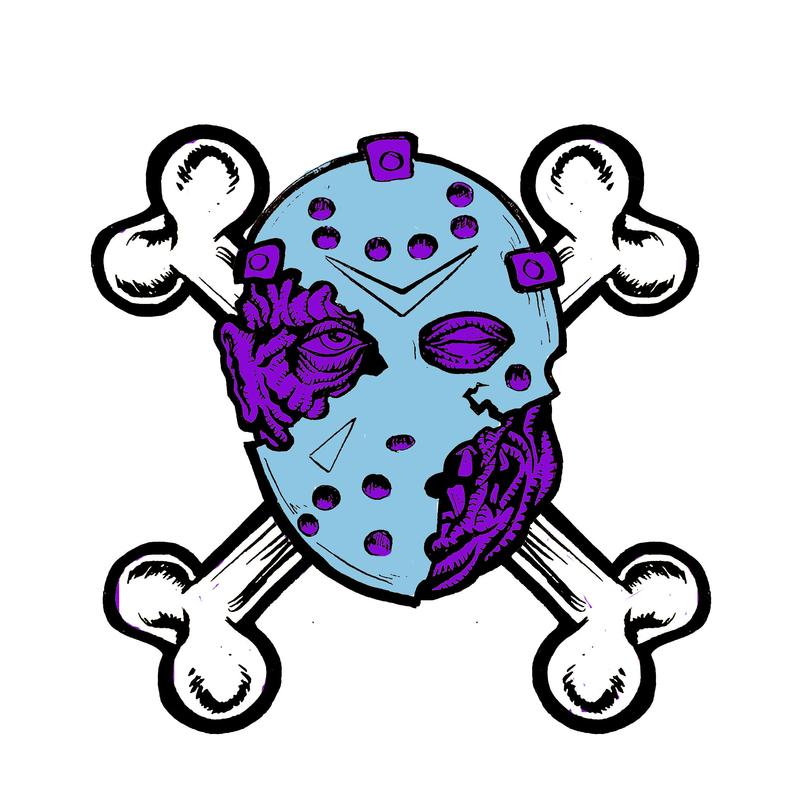 794x794 Fkn Rad Jason Voorhees Friday The Nes Skull And Etsy