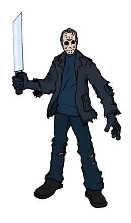 Jason Voorhees Cartoon Drawing | Free download on ClipArtMag