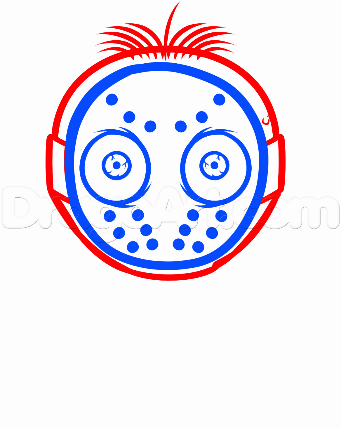 1168x1466 How To Draw A Jason Voorhees Minion, Step