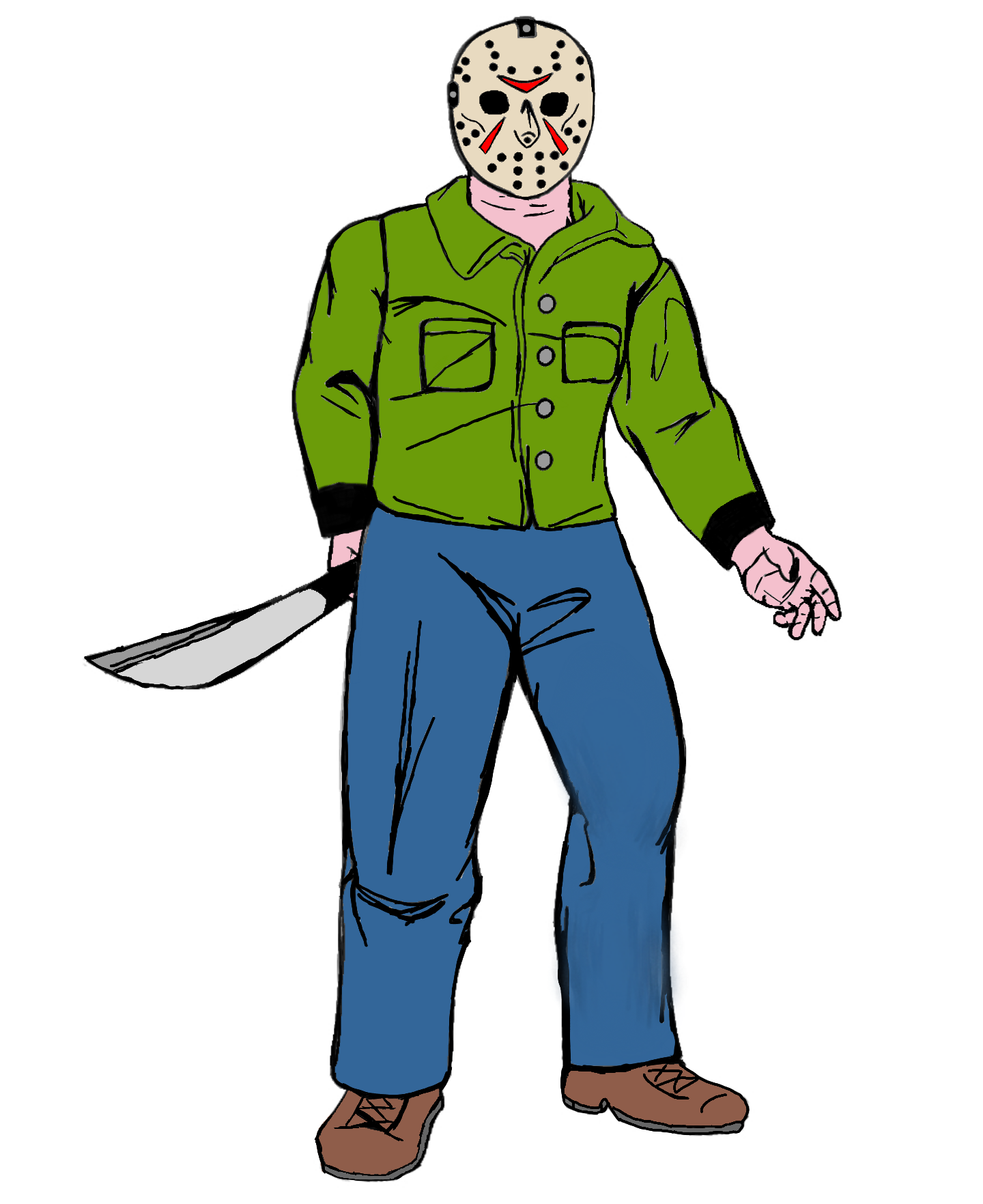 1440x1763 Part Jason Voorhees