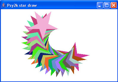 397x277 Simple Tutorials Draw Stars Using Java