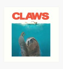 210x230 Jaws Drawing Art Prints Redbubble