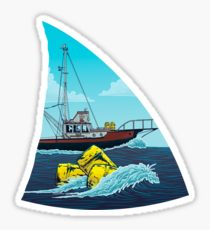 210x230 Jaws Drawing Stickers Redbubble