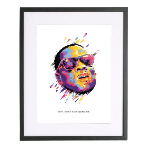 480x480 Jay Z 'i'm A Business, Man' Print X Other Sizes