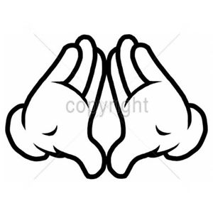 300x300 Cartoon Mickey Mouse Hands Making Jay Z The Roc Sign Funny T Shirt