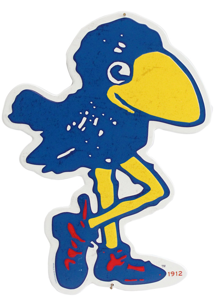 700x1000 Kansas Jayhawks Bird Sign