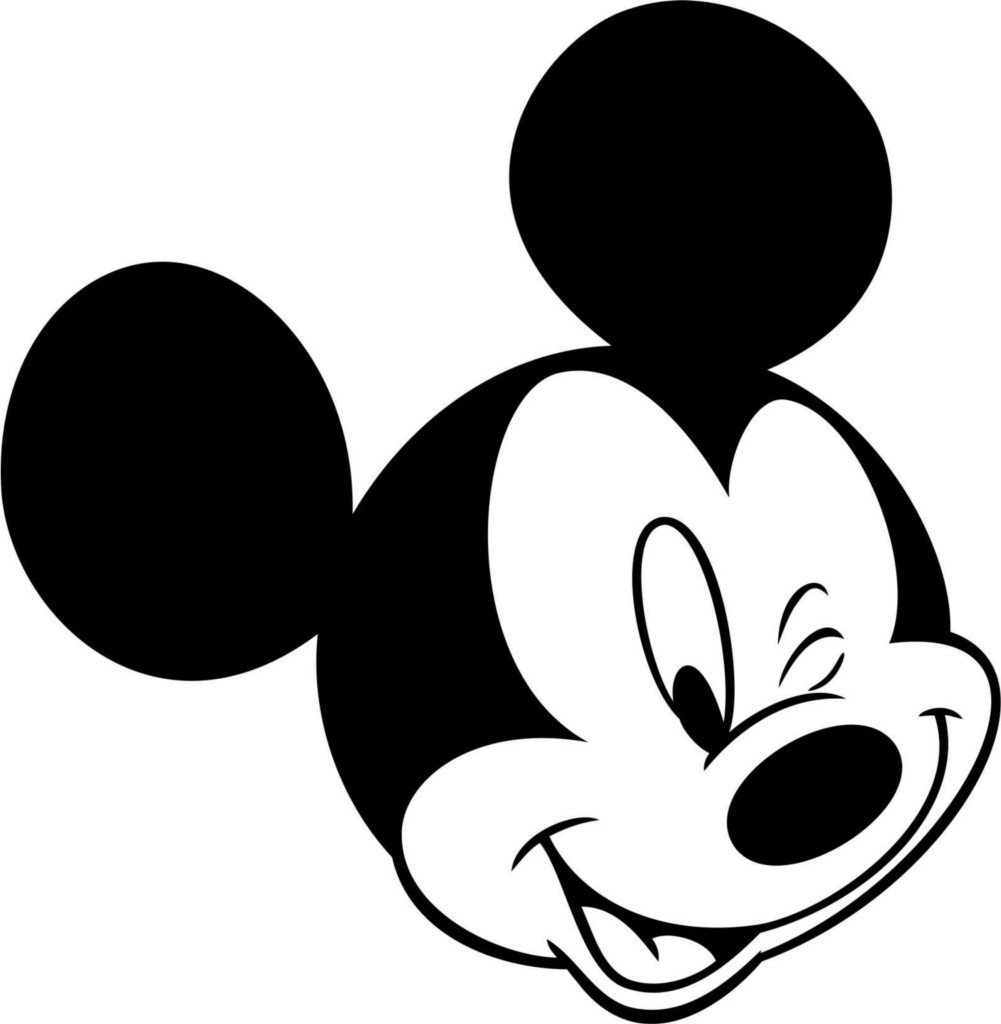 1001x1024 Mickey Mouse Faces Drawings Best Free Clip