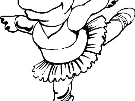 440x330 Tap Dance Coloring Pages Class Free Printable Jazz Drawing