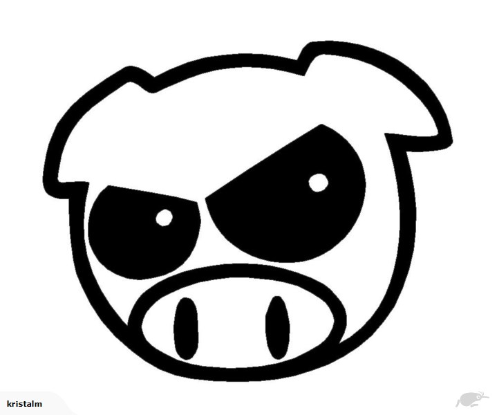 719x600 Jdm Pig Decal Trade Me