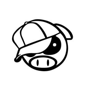 292x292 Jdm Angry Pig Stickerdecal For Sale In Limerick From Troutenterprises