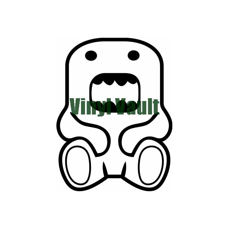 800x800 Sitting Monster Jdm Car Vinyl Sticker Decal