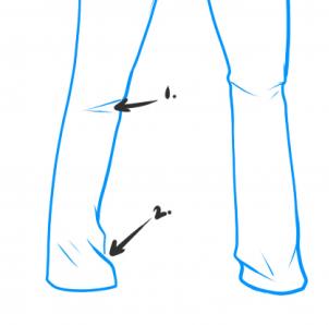 302x298 Draw Jeans, Step
