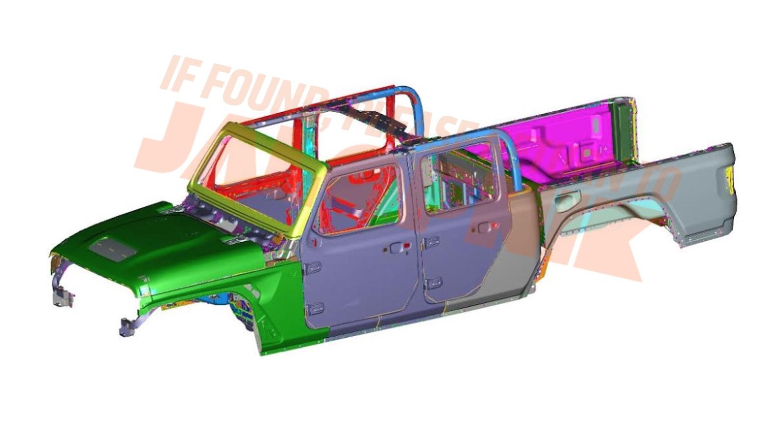 1573x867 Here's The Cad Drawing Of The Jeep Scrambler! This Is Going