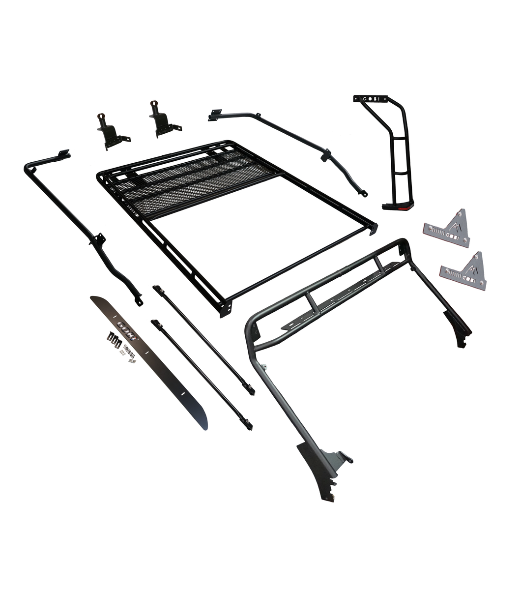 1060x1200 gobi jeep wrangler jl stealth rack multi light led setup
