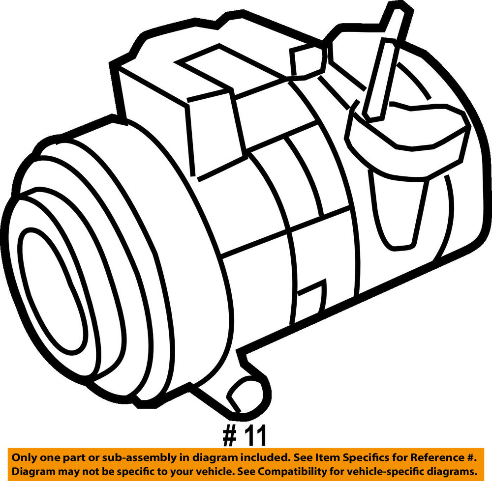 1000x979 jeep chrysler oem wrangler ac compressor ebay