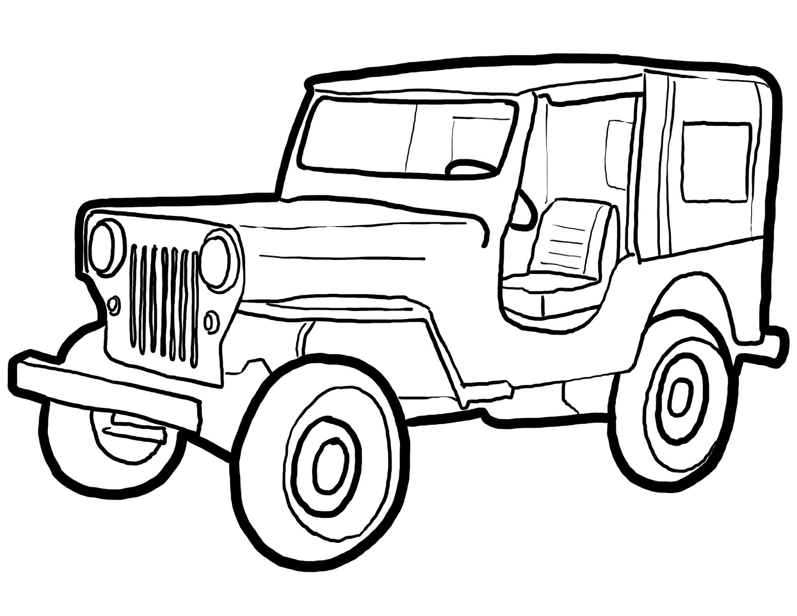 1600x1237 Jeep Clipart Line Drawing Frames Illustrations Hd Images