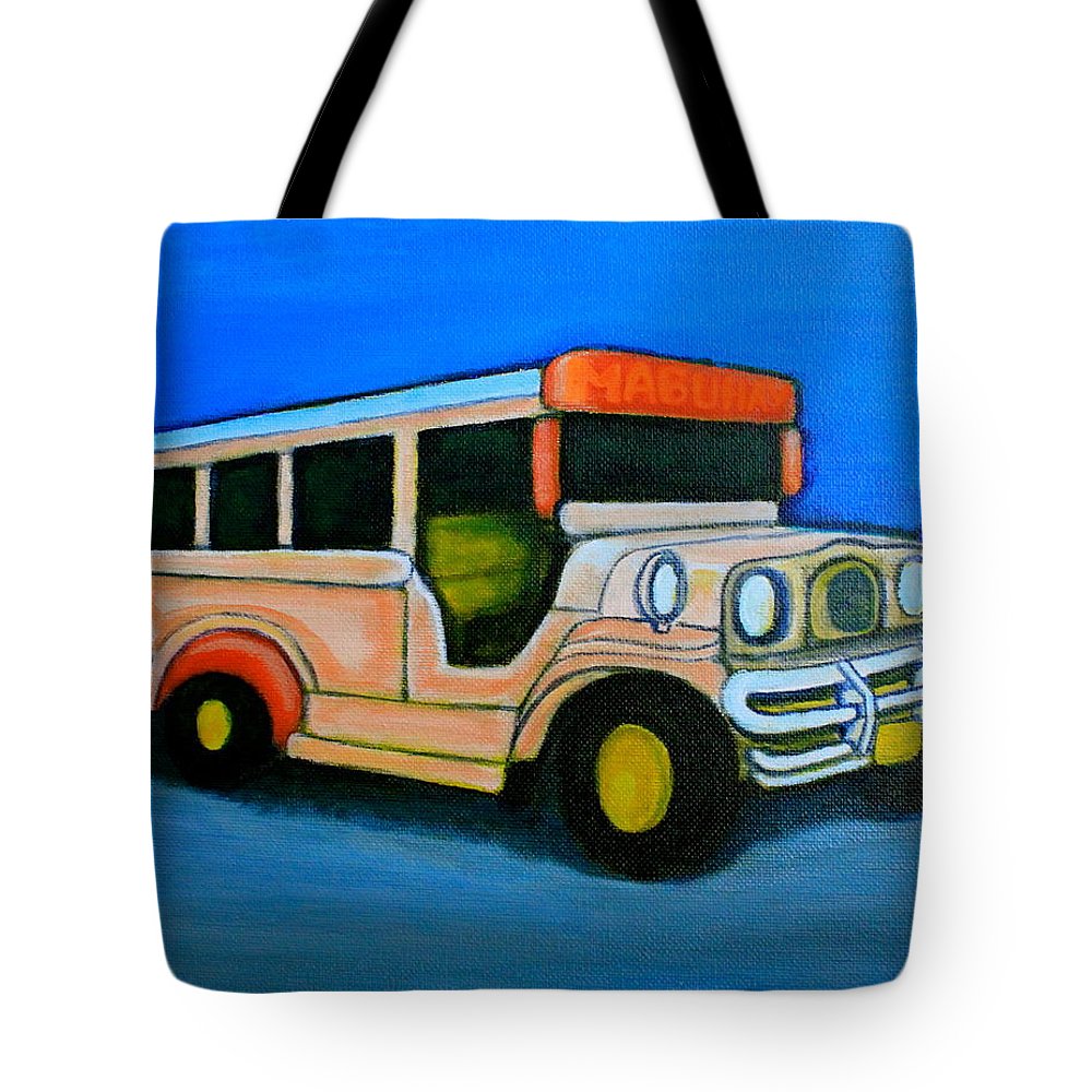 1000x1000 Jeepney Tote Bag For Sale