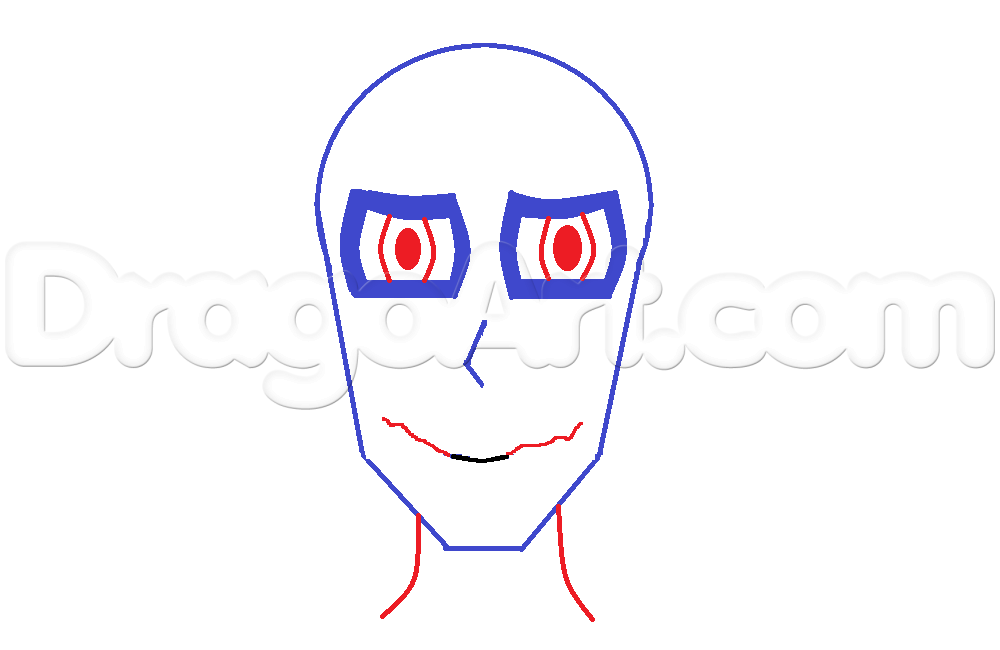 1000x650 Draw Jeff The Killer In Manga, Step