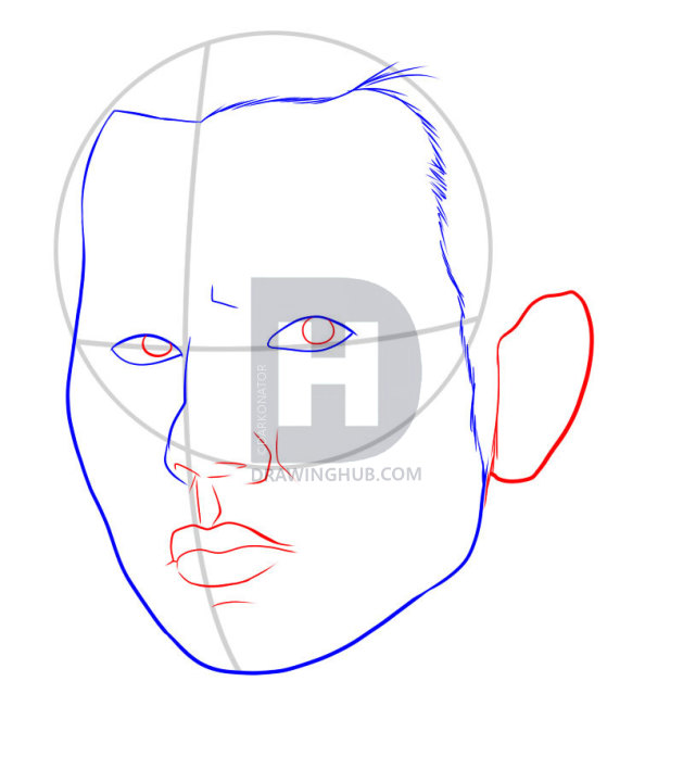 629x720 How To Draw Matt Hardy, Step