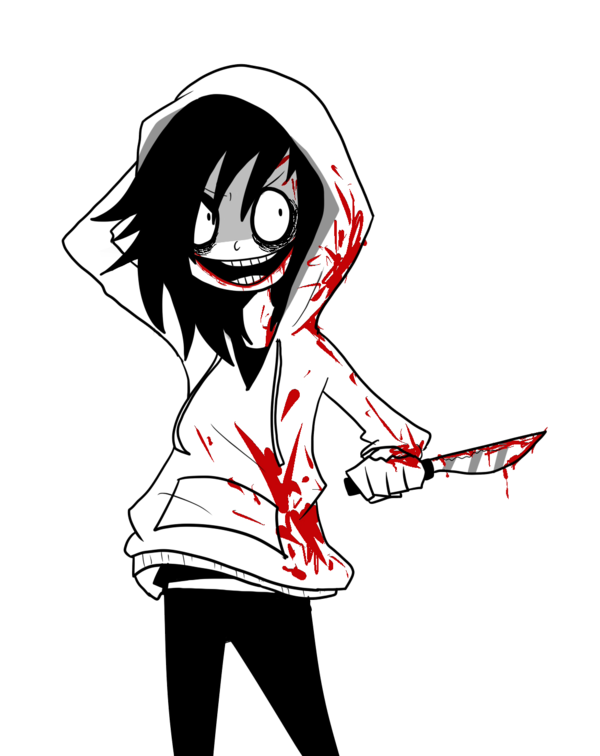 600x756 Jack Drawing Jeff The Killer Transparent Png Clipart Free