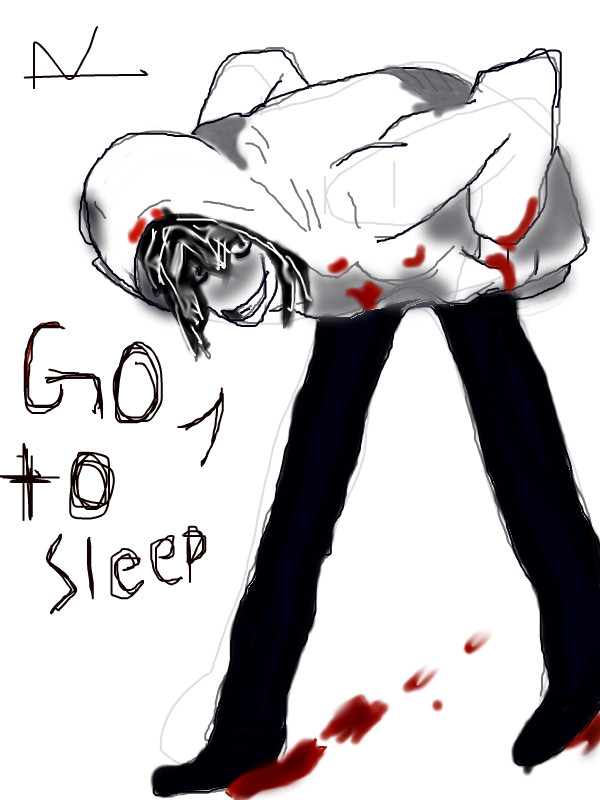 600x800 Jeff The Killer A Creepy Speedpaint Drawing