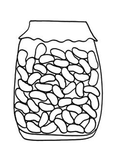 236x318 Best Of Jar Of Jelly Beans Coloring Pages