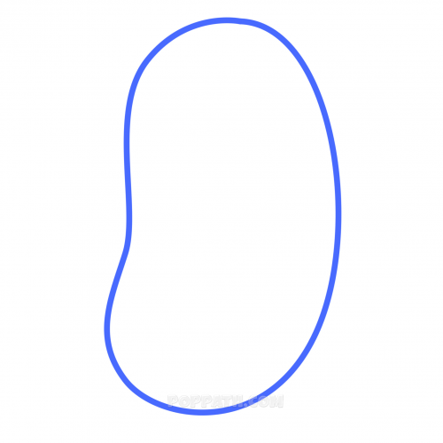 Jelly Bean Drawing Free download on ClipArtMag