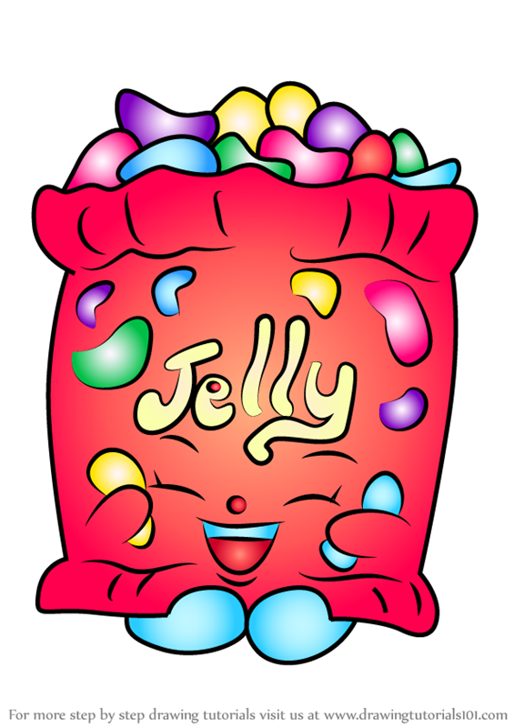 565x800 Learn How To Draw Jelly B From Shopkins