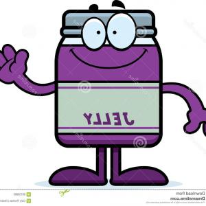 300x300 Photostock Vector Cartoon Jam Jar Hand Drawing Soidergi