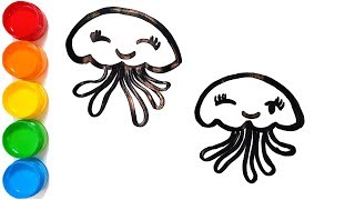 320x180 All Clip Of Drawing For Kids Easy Jellyfish