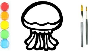 320x180 All Clip Of Drawing Jellyfish
