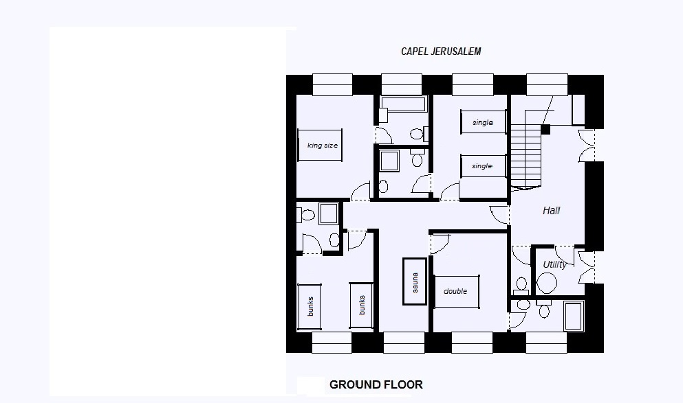 993x587 Capel Jerusalem Large Group Holiday House, Snowdonia