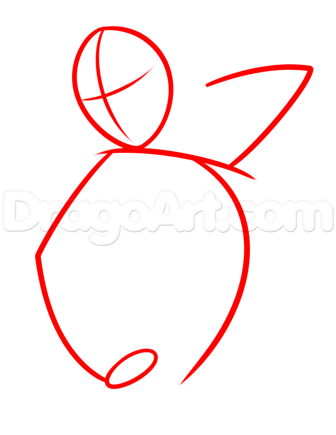 686x888 Jessica Rabbit Drawing Goth Style, Step