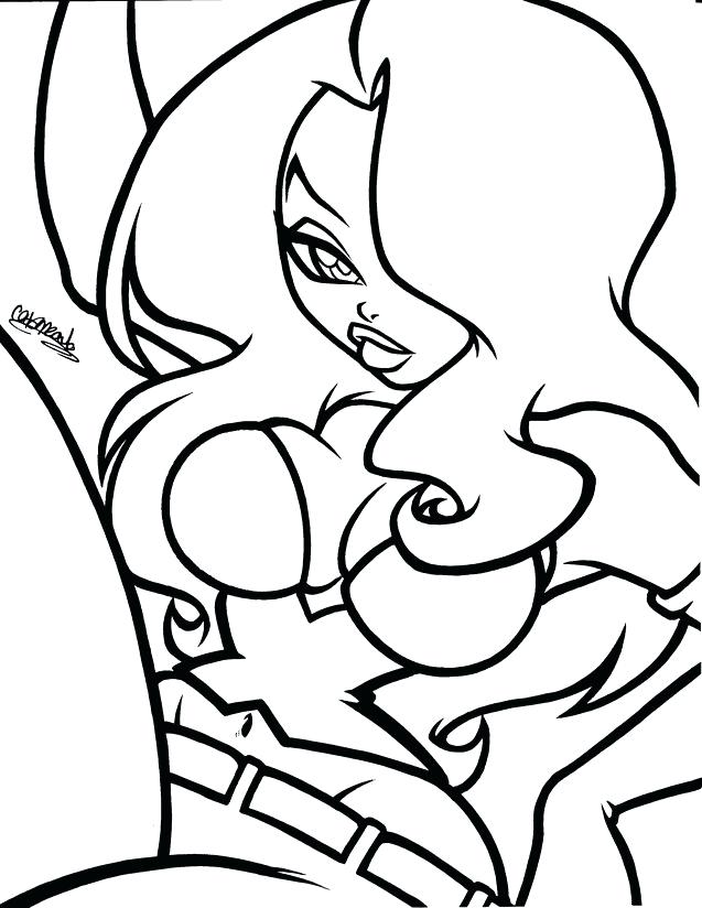 637x824 Who Framed Roger Rabbit Coloring Pages