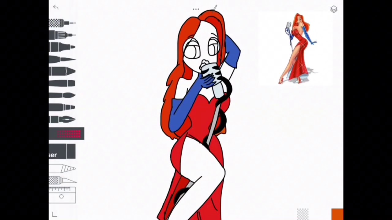 Jessica Rabbit Drawing Free download on ClipArtMag