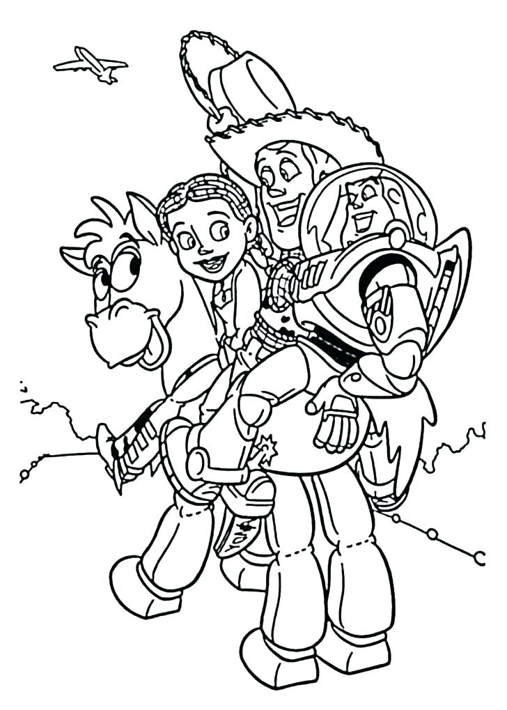 728x1019 Toy Story Coloring Pages Buzz Coloring