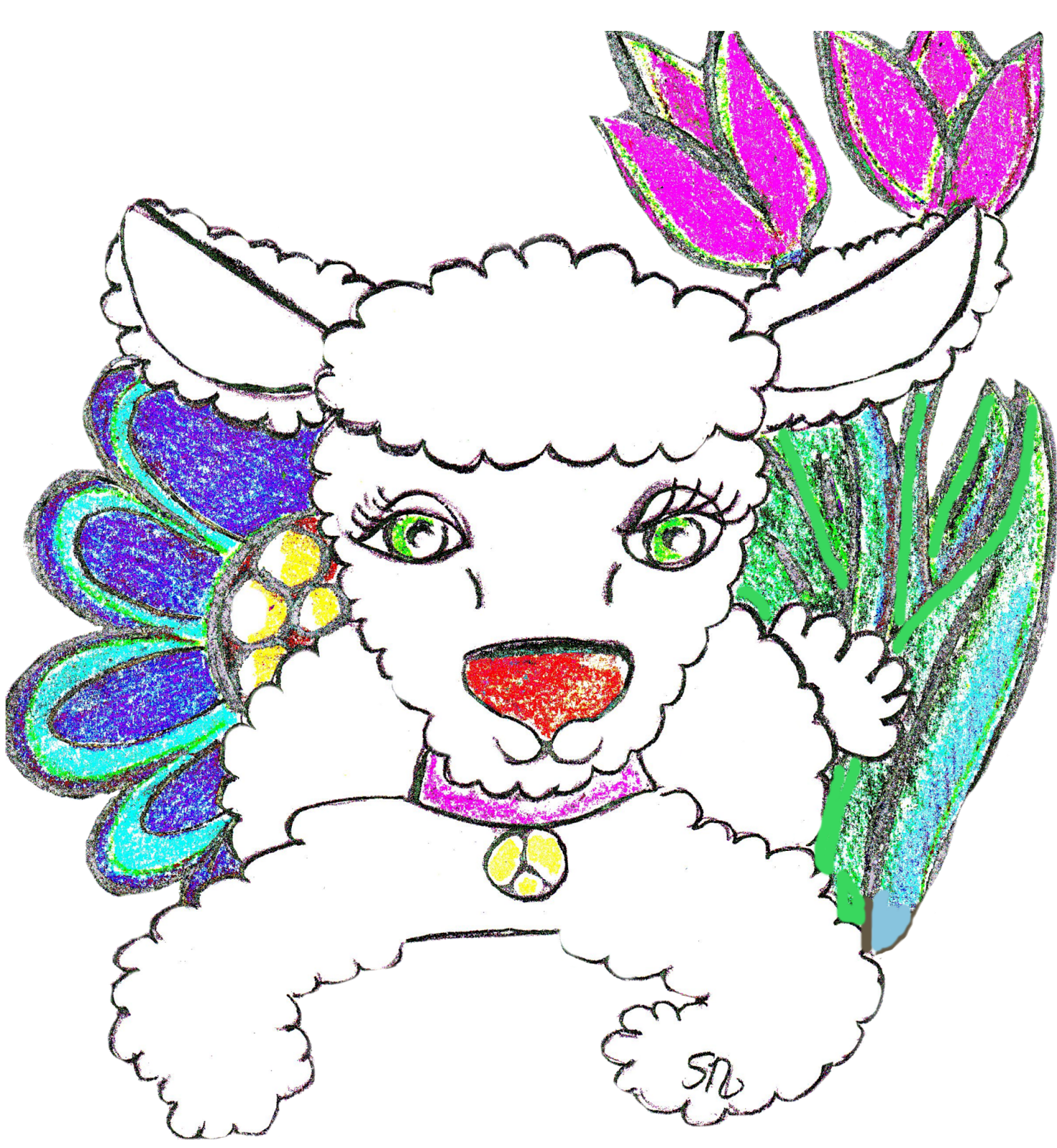 1474x1600 Treasure Box Drawing And Art For Jesus Lamb Sign Craft