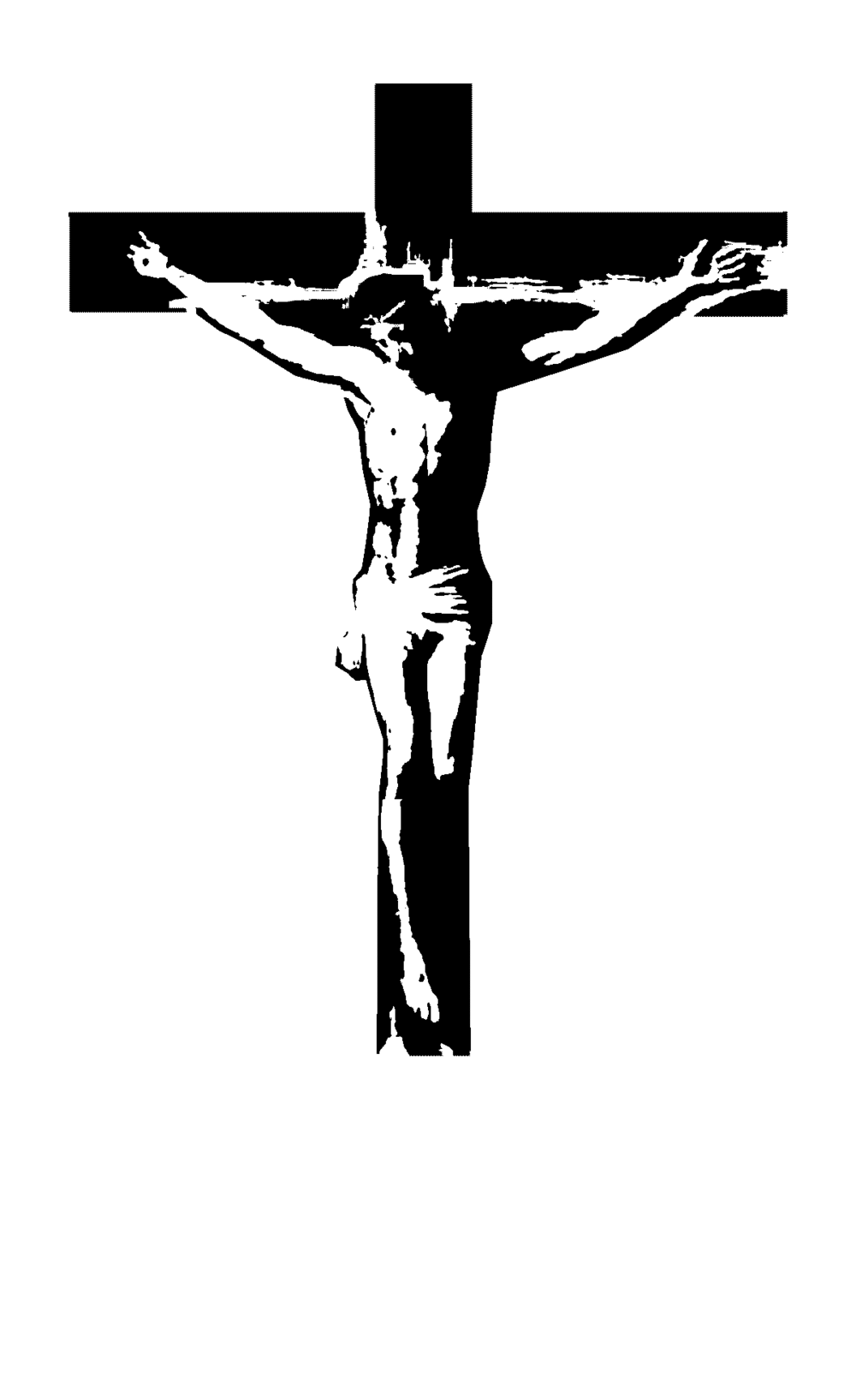 Jesus Carrying Cross Drawing