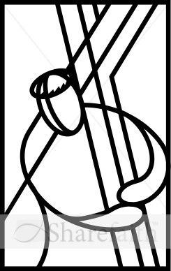 245x388 Jesus Christ Carrying The Cross Stuff I Like Cross Clipart