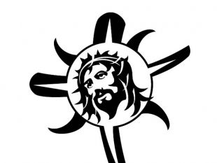 310x233 Jesus And The Cross Image Free Vector Free Vectors Ui Download