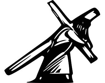 340x270 Clipart Of Jesus Carrying His Cross Clip Art Images