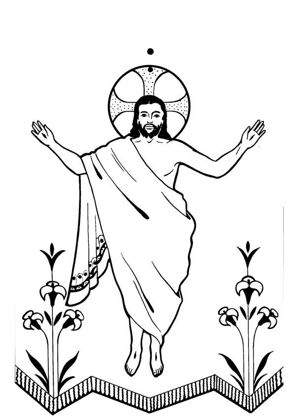 600x844 Awesome Resurrection Of Christ Drawing Sketches Photos