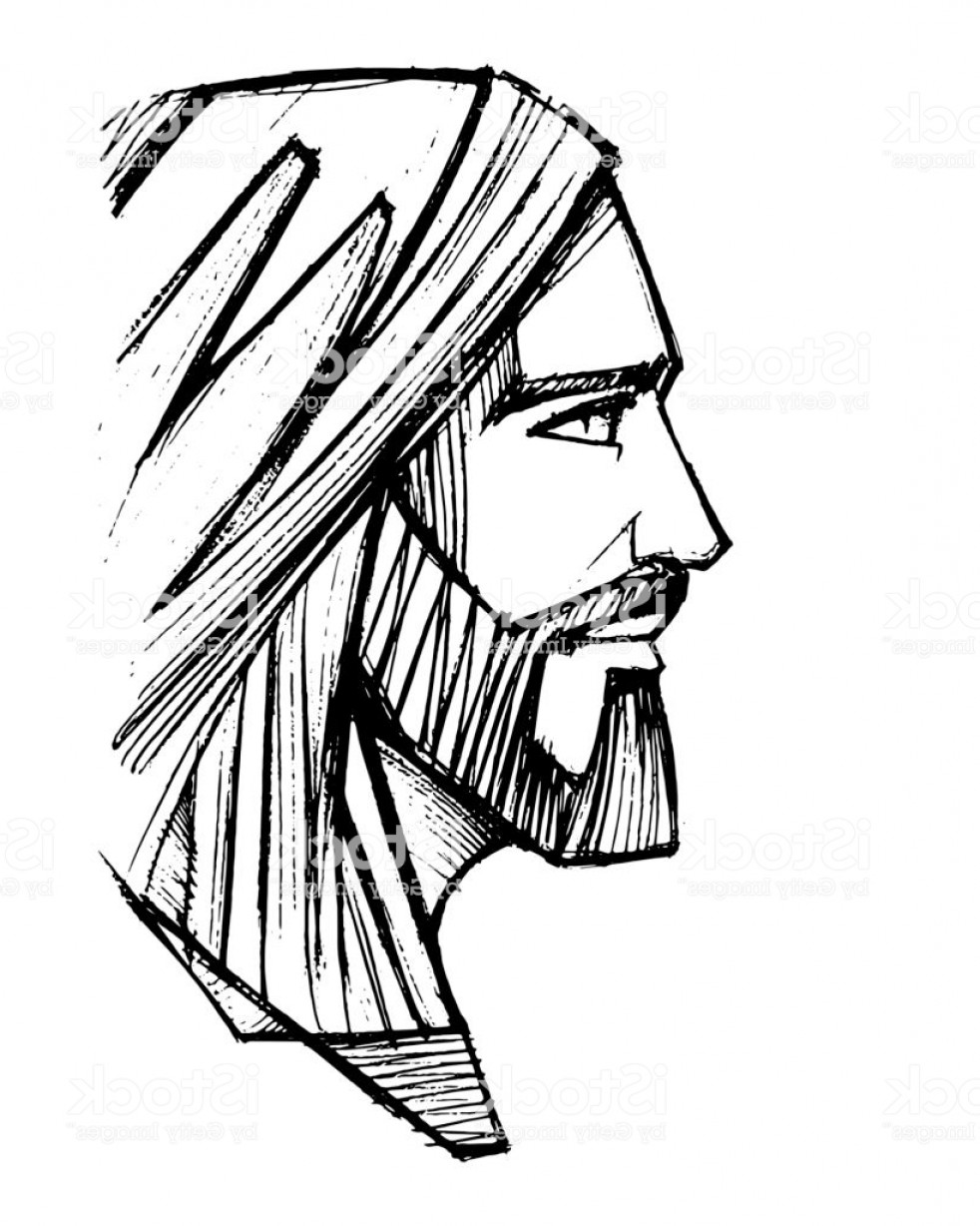 Jesus Christ Drawing | Free download on ClipArtMag