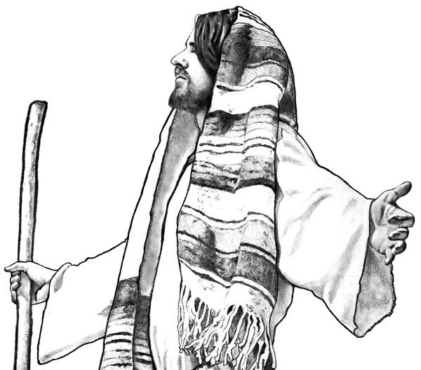 600x528 Black And White Drawing Face Jesus Christ