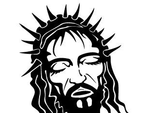 300x233 Jesus Christ Drawing Free Vector Free Vectors Ui Download