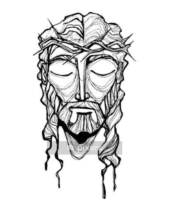 560x700 Jesus Christ Face