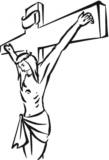 Jesus Christ On The Cross Drawings