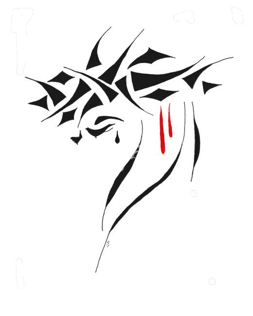 520x650 Jesus With Crown Of Thorns