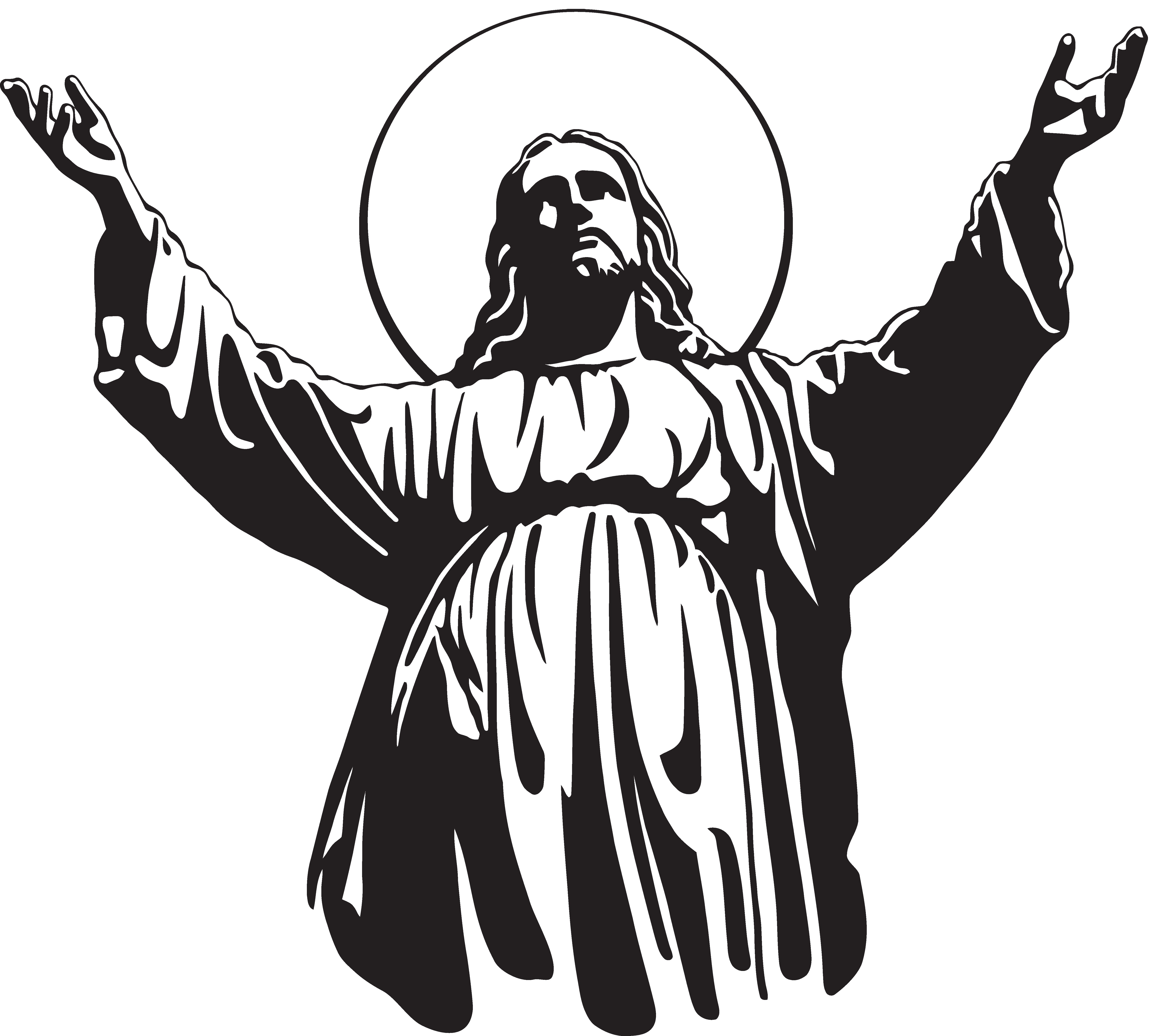 6000x5367 Jesus Cross Pigeon Logo Illustration Drawing Art White Background